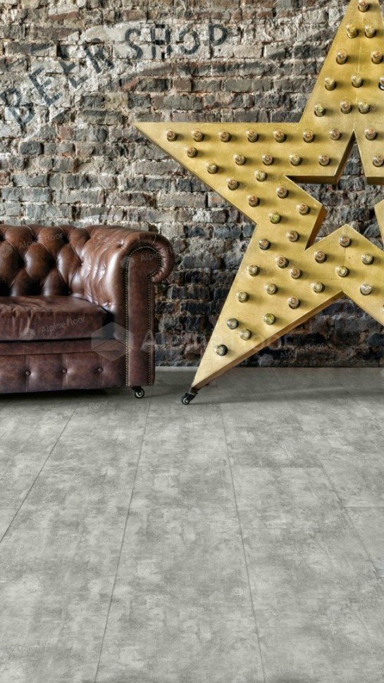 Виниловая плитка "Alpine Floor" Light Stone Ратленд (608*303*2,5 мм) — купить в Обнинске