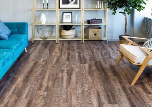 Кварцвиниловая плитка "Alpine Floor" Дуб Миндаль  (1219*184*2мм) — купить в Обнинске