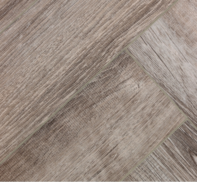 Виниловый ламинат SPC "Cronafloor" Herringbone Дуб Тулон (640*128*4,5 мм) — купить в Обнинске
