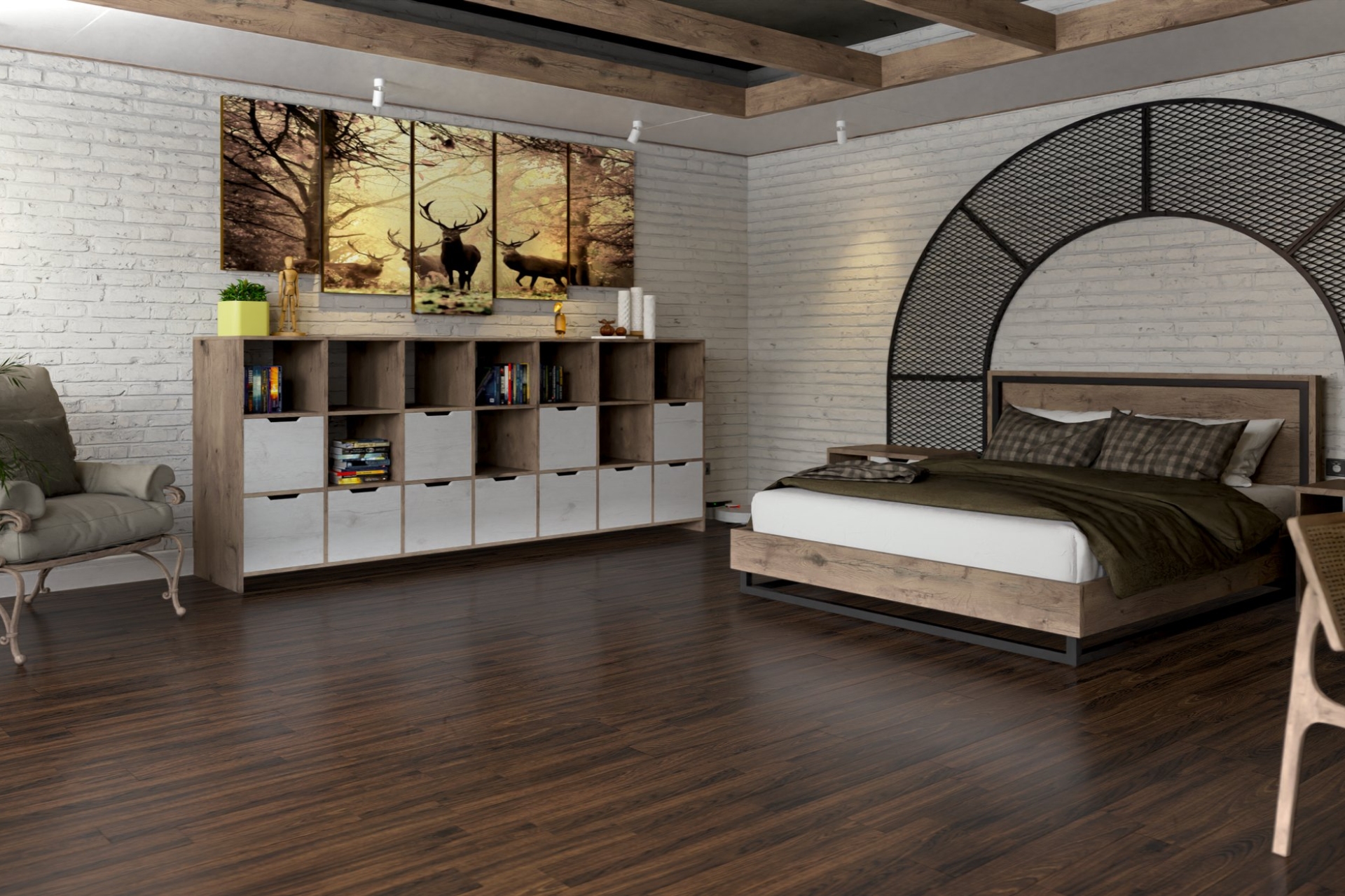 Инженерный паркет «Damy Floor» Каштановый — купить в Обнинске