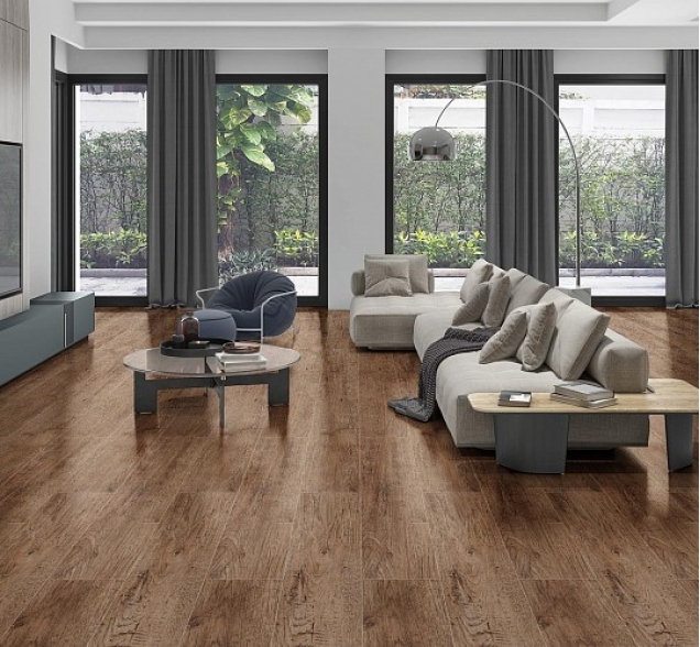 SPC ламинат "CronaFloor" Nano 4V Дуб Античный (1200*180*3,5 мм) — купить в Обнинске