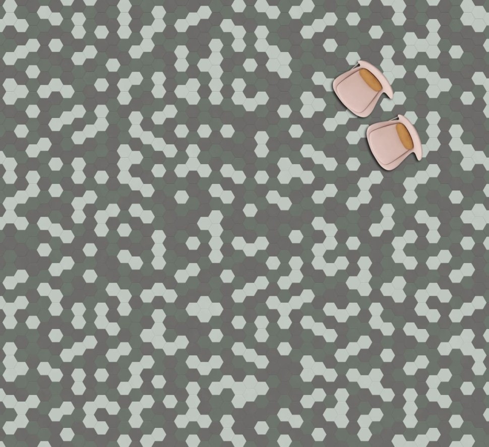 Виниловая плитка "Moduleo" Moods Hexagon 344 (226,32*196*2,5 мм) — купить в Обнинске