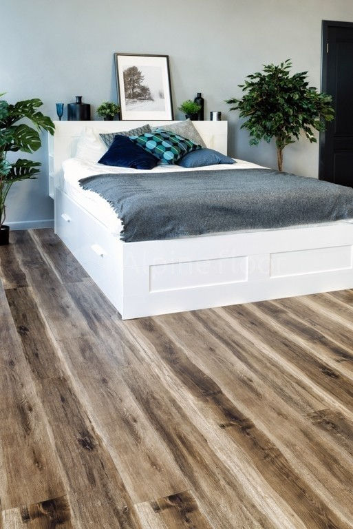 Кварцвиниловая плитка "Alpine Floor" Орех Светлый (1219*184*3мм) — купить в Обнинске