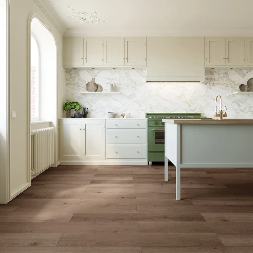 Кварцвиниловая плитка "Invictus" Highland Oak Chocolate (1219*178*2,5мм) — купить в Обнинске