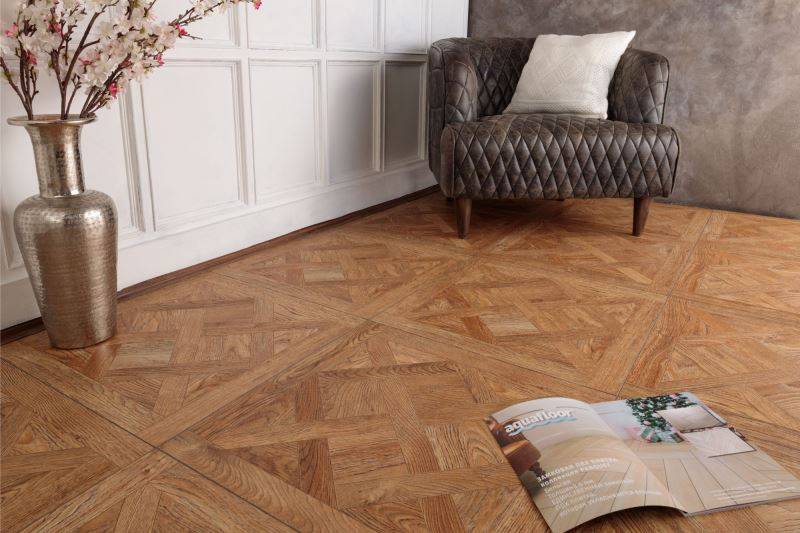 Замковая ПВХ плитка "Aquafloor" AF7004VS (600*600*7 мм) — купить в Обнинске