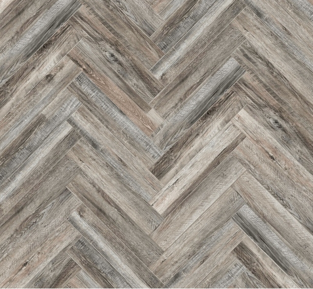 Виниловый ламинат SPC "Cronafloor" Herringbone Дуб Реймс (640*128*4,5 мм) — купить в Обнинске