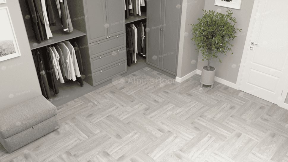 Виниловый ламинат "Alpine Floor" Parquet Light Дуб Полис (600*125*4 мм) — купить в Обнинске