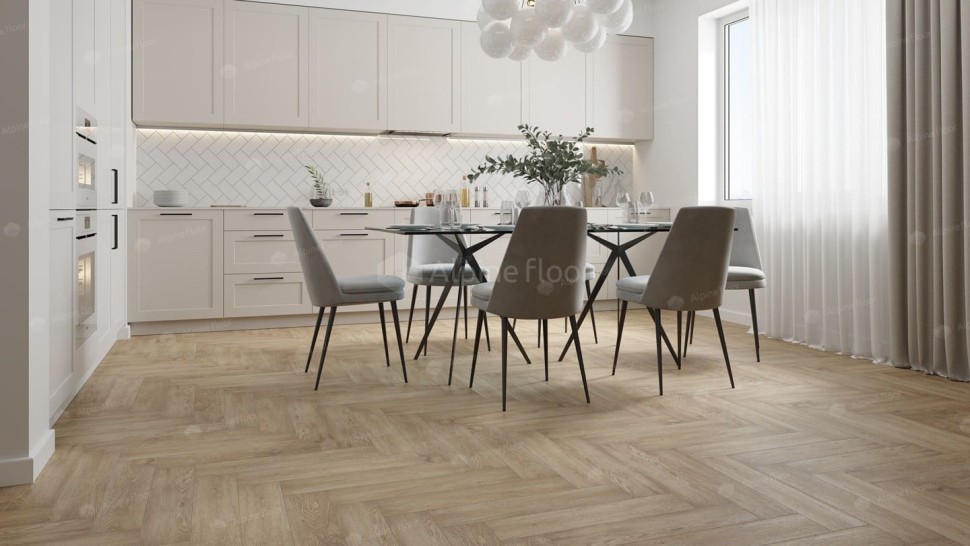 Виниловая плитка "Alpine Floor" Parquet LVT Дуб Ваниль Селект (590*118*2,5 мм) — купить в Обнинске