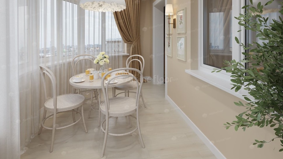 Виниловый ламинат "Alpine Floor" Grand Sequoia Гиперион (1220*183*4 мм) — купить в Обнинске