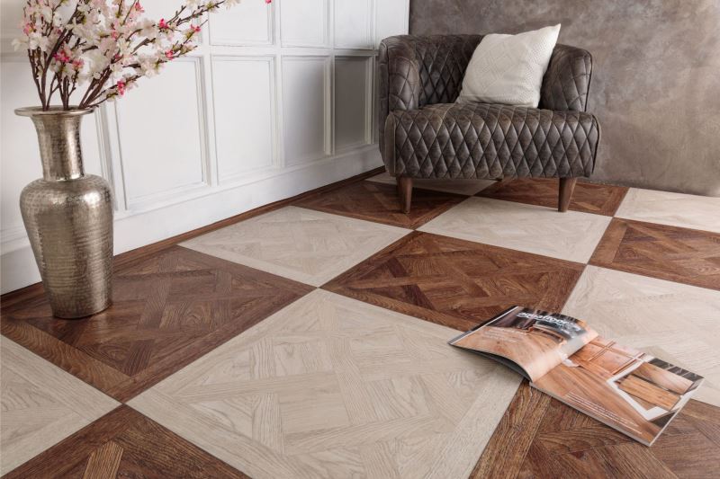 Замковая ПВХ плитка "Aquafloor" AF7001VS (600*600*7 мм) — купить в Обнинске