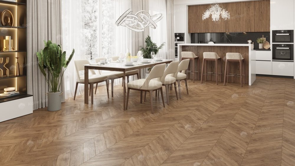 LVT плитка "Alpine Floor" Гевуина (555*127*2,5 мм) — купить в Обнинске