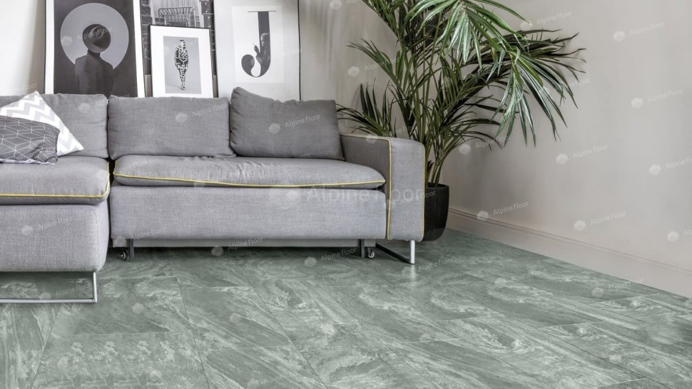 Виниловая плитка "Alpine Floor" Light Stone Хэмпшир (608*303*2,5 мм) — купить в Обнинске