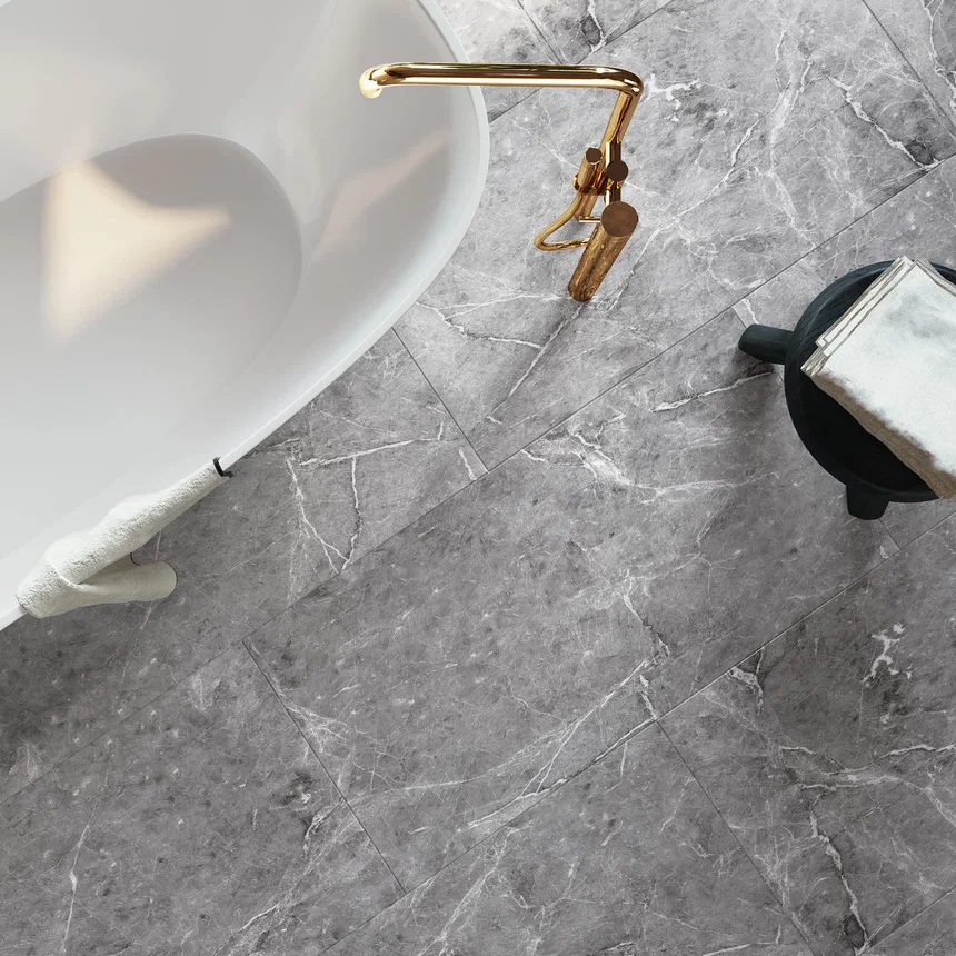 SPC ламинат "Invictus" Hudson Stone Silver (907*450*6мм) — купить в Обнинске