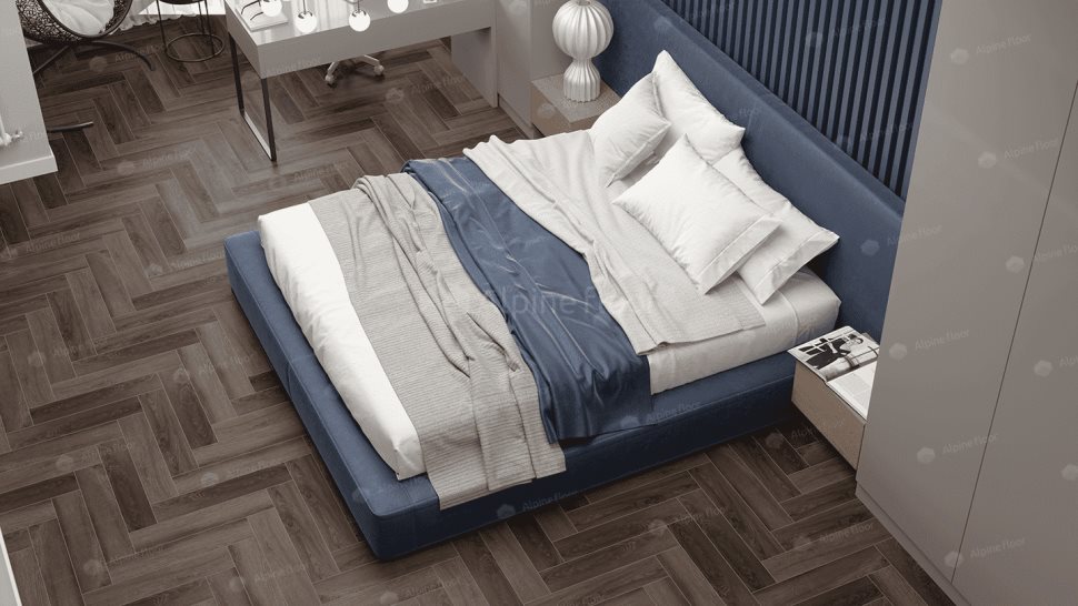 Виниловый ламинат "Alpine Floor" Parquet Light Дуб Фафнир (600*125*4 мм) — купить в Обнинске