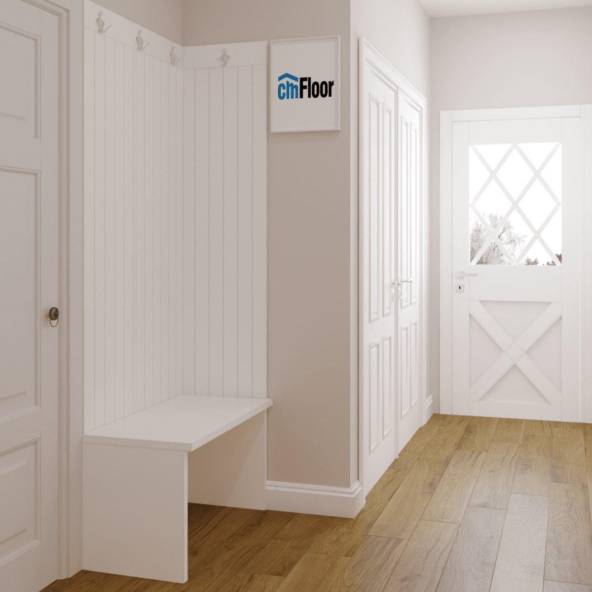 Виниловое напольное покрытие ScandiWood 04 Орех Американский (180*1220*5 мм) — купить в Обнинске