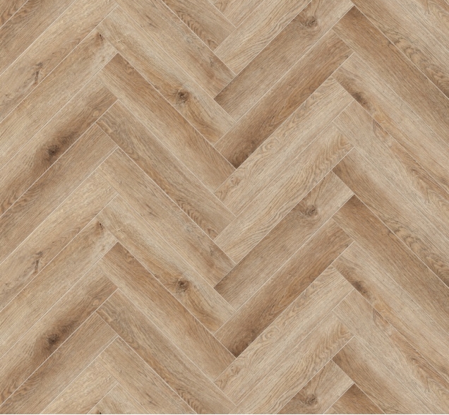 Виниловый ламинат SPC "Cronafloor" Herringbone Дуб Монпелье (640*128*4,5 мм) — купить в Обнинске