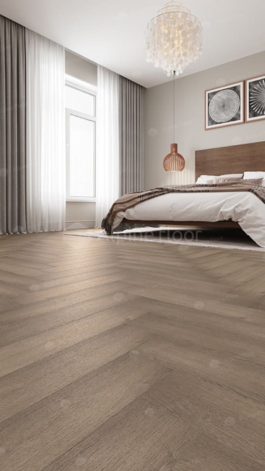 Виниловая плитка "Alpine Floor" Parquet LVT Дуб Насыщенный (590*118*2,5 мм) — купить в Обнинске