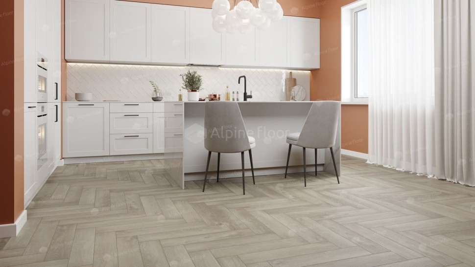 Виниловая плитка "Alpine Floor" Parquet LVT Дуб Фантазия (590*118*2,5 мм) — купить в Обнинске